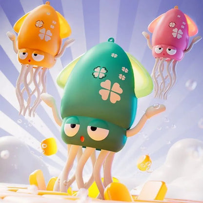 Pieuvre électronique dansante avec musique et lumière, jouet éducatif interactif et mobile, idéal comme cadeau pour enfant