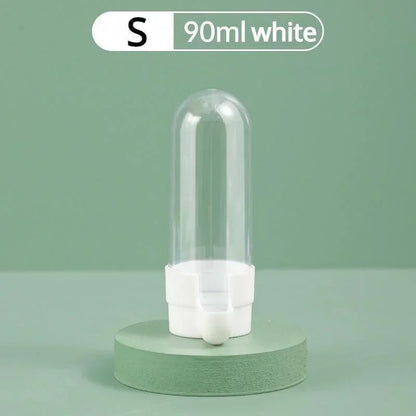 Pet Bird Water Feeder Parrot Water Dispenser Bird Cage Suspended Automatic Water Dispenser Bird Feeder