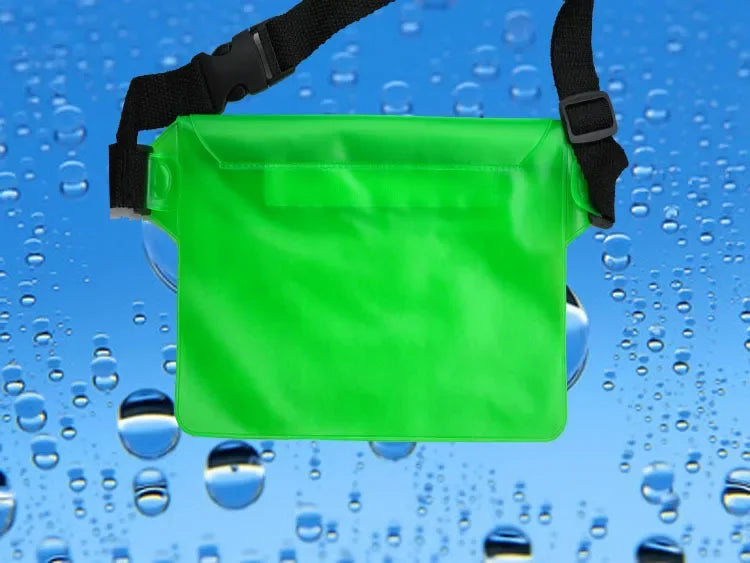 Sac de natation étanche, sac banane pour plongée, ski, téléphone, sac à bandoulière sec pour plage, bateau, sport