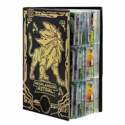 540 PCS Promotion for Pokemones Photo Album Classic Anime Card Protector Notebook Card Book Laser Collection Folder Kids Gifts