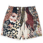 2024Summer New Digital Printing American Sports Casual Shorts Mesh Breathable and Loose Men's Short Shorts