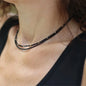 Summer Fashion Multilayer Handmade Mixed Chain For Woman Bohemian Necklaces Water Droplet Crystal Pendant Jewelry Gift 2023 New