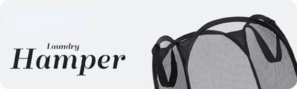 Large Laundry Basket Collapsible Mesh Pop Up Laundry Hamper Side Pocket Breathable Clothes Storage Laundry Storage Organization