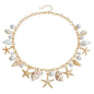 Chaîne de taille bohème d'été, pendentif en forme d'étoile de mer, coquillage, lien de taille ajouré, chaîne de corps pour bikini de plage pour femmes