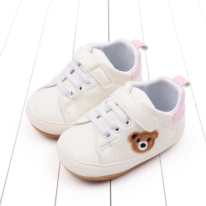 New Baby Shoes Boys Girls Classic Fashion Sports Casual Sneakers Newborn First Walker Toddler Soft Sole Non-Slip Walking Shoes