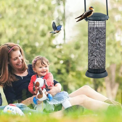 Bird Feeder Dumplings Grease Ball Rack Outdoor Food Dispenser For Tit Small Wild Birds Feed Station Hanging Birds Feeder