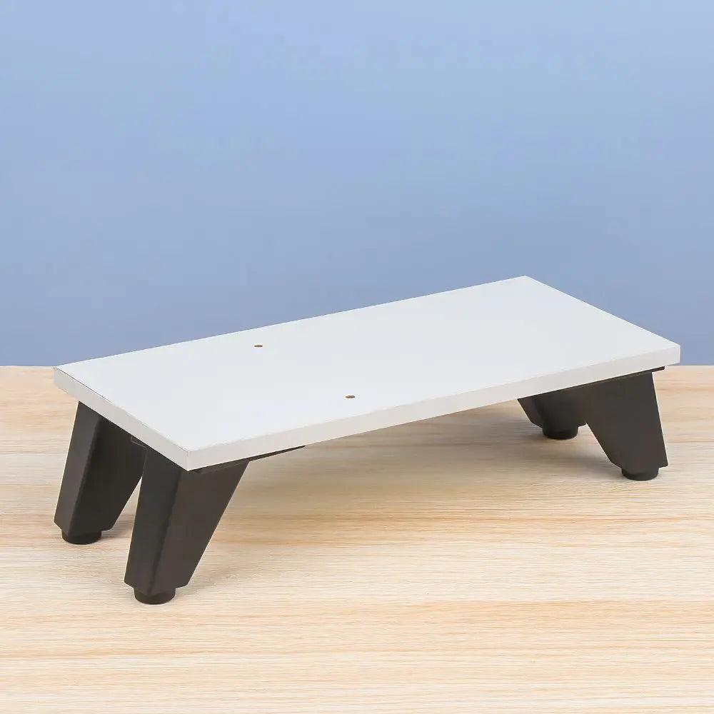 Lot de 4 pieds de meuble antidérapants, noirs et blancs, pour canapé, armoire, table