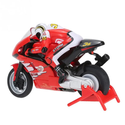 RC1:32 high-speed motor simulation shock absorber Race motorcycle charging 2.4Ghz Parent-child interactive boy's holiday toy