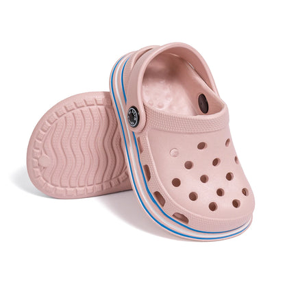 Chaussures de jardin classiques d'été pour enfants, souples, confortables, antidérapantes, légères, EVA, colorées, unisexes, pour la plage
