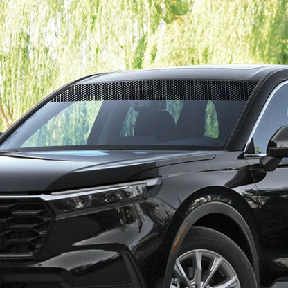 Car Front Windshield Sunshade Stickers 3D Vinyl Film Sunshade Decorative Stickers for Auto Front Windshield Decorative Sticker