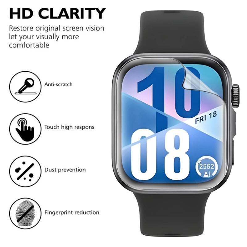Hydrogel Protective Film For Huawei Watch Fit 4 4Pro 3 Soft Clear Screen Protector for Huawei Fit4 Fit4Pro Fit3 Cover Not Glass