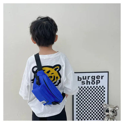 Casual Design Children's Chest Bag Handsome Boys Small Shoulder Messenger Bags Baby Kids Purse Handbags Cool Girls Fanny Pack