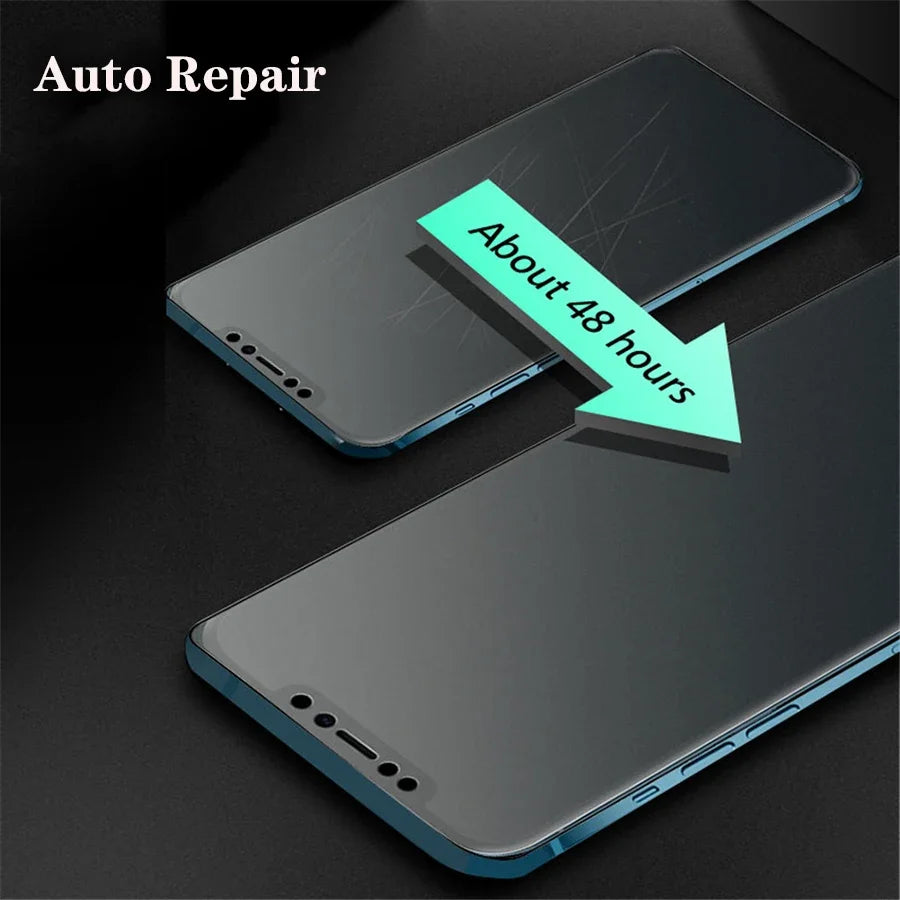 3PCS Matte Hydrogel Film For Xiaomi Redmi Note 10 9S 8 7 Pro Note 10 11 Pro Screen Protector mi 12T 11T 10T Poco X3 Pro No Glass