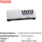 TAIDEA Top Level TG2101/TG2202 3 Stages 360 600 1000 Grit Electric Diamond Steel Sharpener Slot for  Kitchen Ceramic Knife
