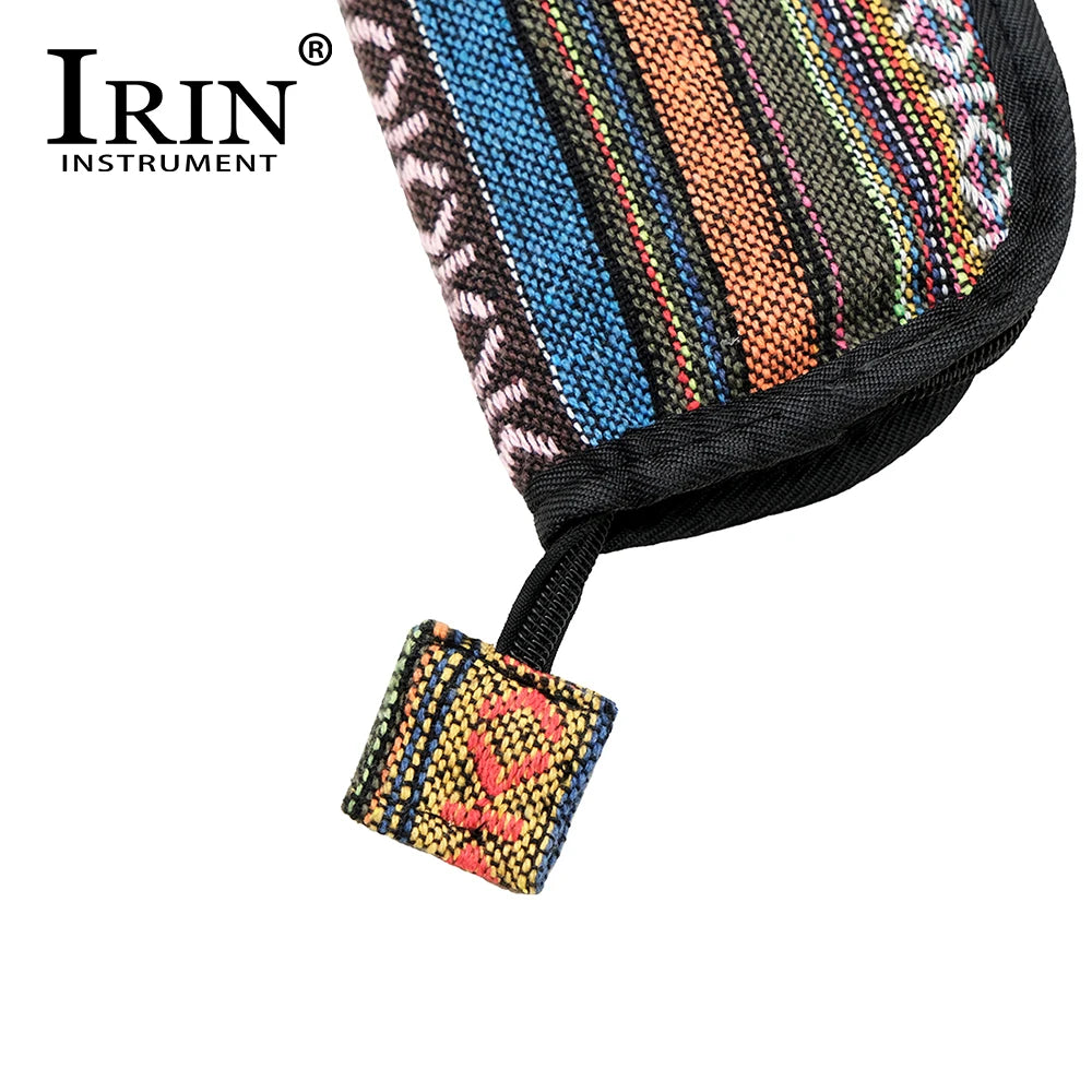 IRIN Drumstick Bag Portable Waterproof Cotton Drum Stick Bag Storage Case Percussion Drum Instrument Accessories Drumstick Bag
