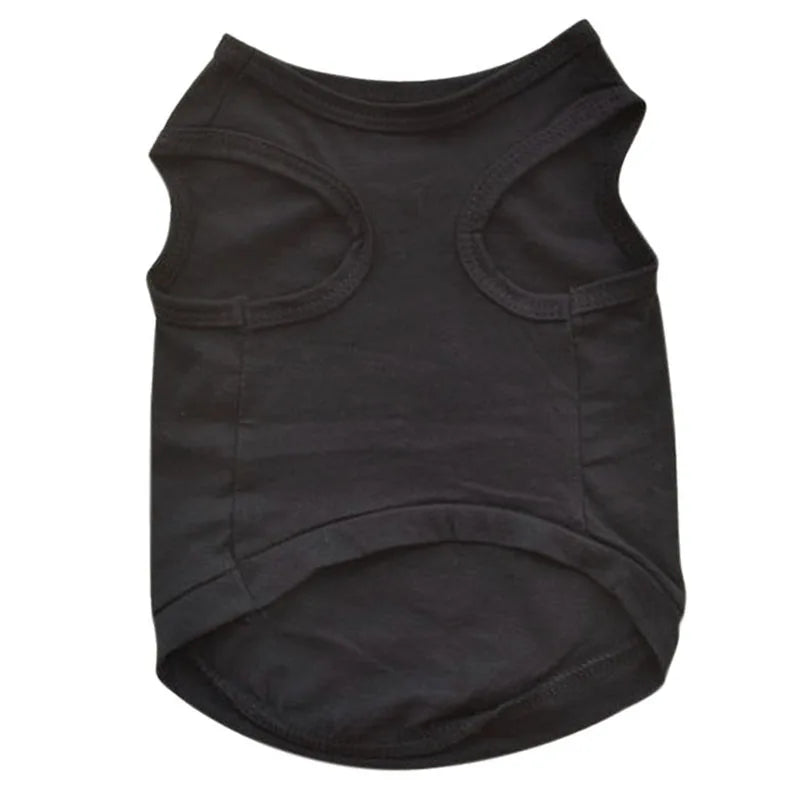 UBBT Security Dog Vest Dog Clothes XS-L Black Pet Puppy T Shirts For Small Dogs Chihuahua Yorkie Pug Cat Vest Costume