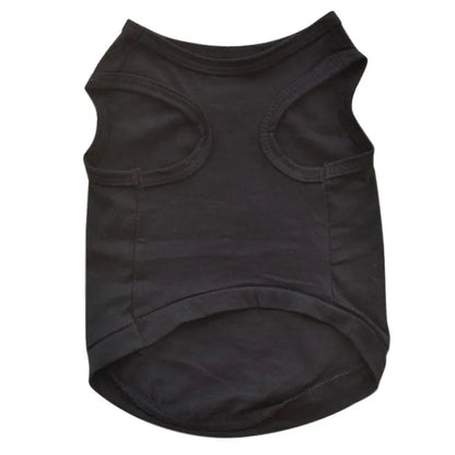 UBBT Security Dog Vest Dog Clothes XS-L Black Pet Puppy T Shirts For Small Dogs Chihuahua Yorkie Pug Cat Vest Costume