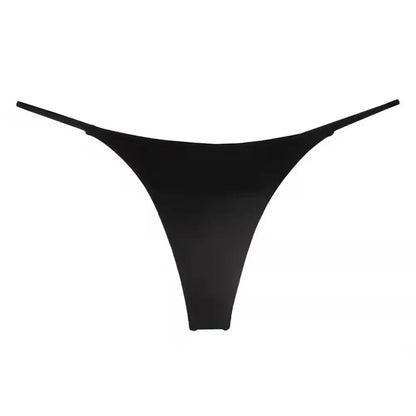Women's Panties Sexy T-back G-strings Thongs Low Rise Lingerie Underwear Comfortable High Cut Ladies Briefs Tanga