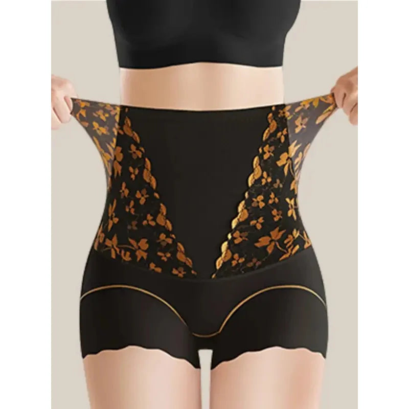 Women's Shapewear Panties Slim Fit High Waist Hip Lifting Postpartum Abdominal Shapewear Exquisite Close Intimates Briefs