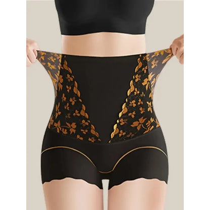 Women's Shapewear Panties Slim Fit High Waist Hip Lifting Postpartum Abdominal Shapewear Exquisite Close Intimates Briefs