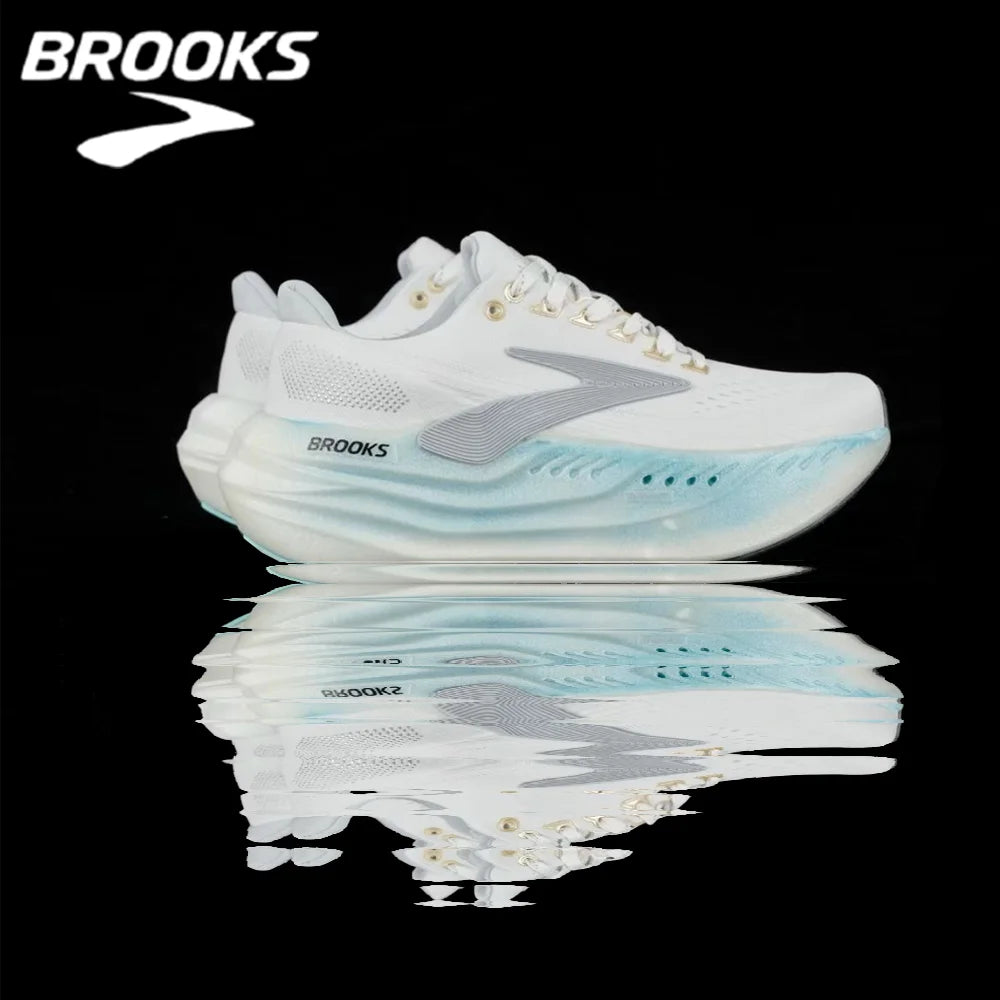 Baskets décontractées Brooks Glycerin Max originales pour hommes et femmes, chaussures de course confortables, antidérapantes et amortissantes