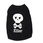 UBBT Security Dog Vest Dog Clothes XS-L Black Pet Puppy T Shirts For Small Dogs Chihuahua Yorkie Pug Cat Vest Costume