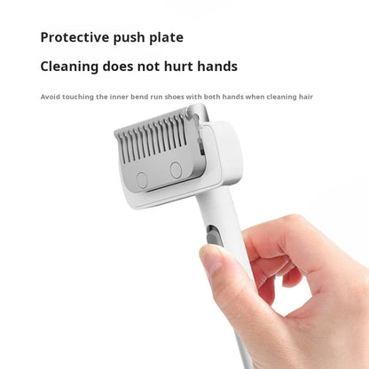 Professional Pet Comb Self Cleaning Smooth Brush for Dogs And Cats Easy to Handle Grooming Tool for Removing Floating Undercoat
