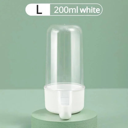 Pet Bird Water Feeder Parrot Water Dispenser Bird Cage Suspended Automatic Water Dispenser Bird Feeder