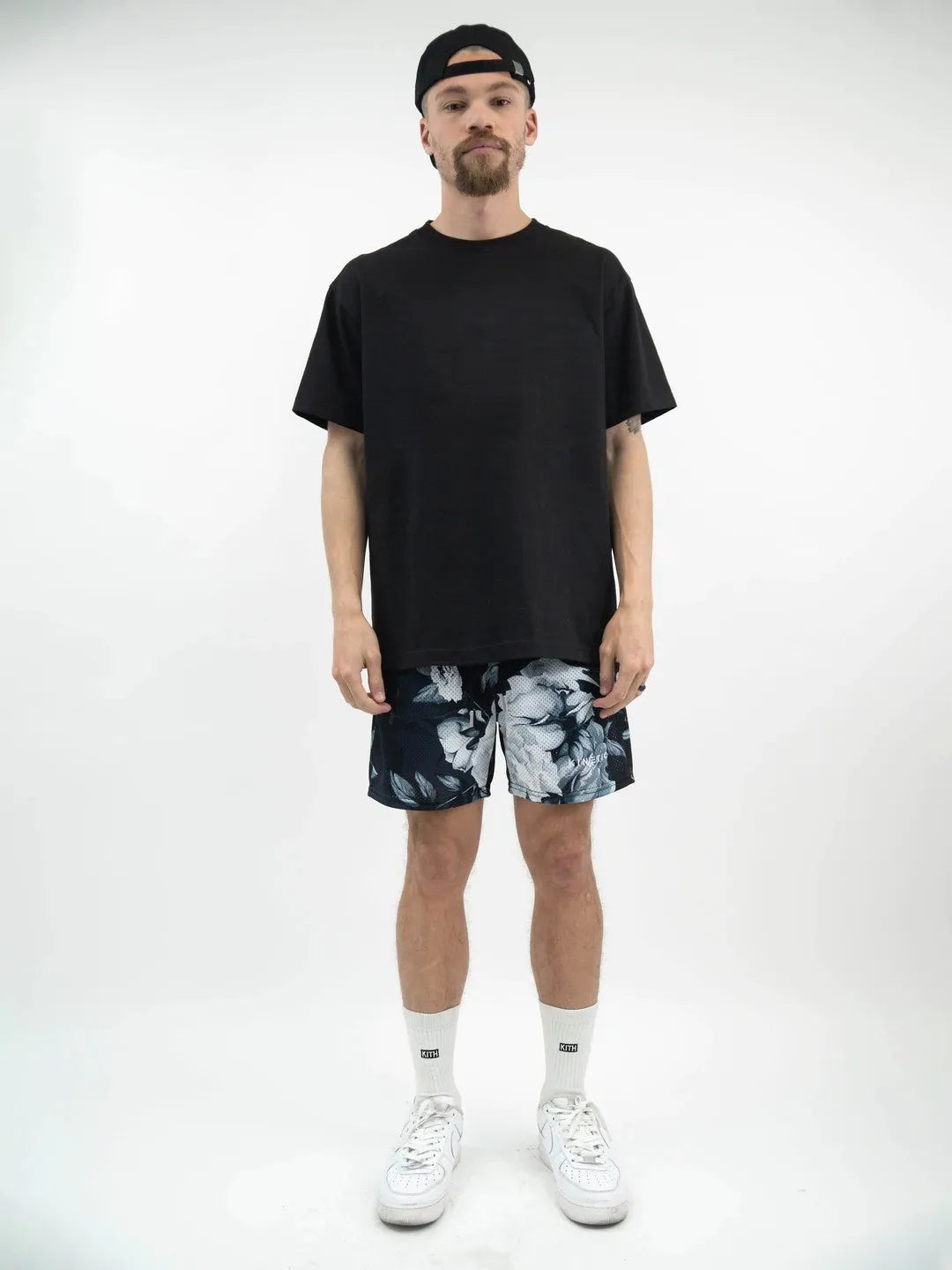 2024Summer New Digital Printing American Sports Casual Shorts Mesh Breathable and Loose Men's Short Shorts