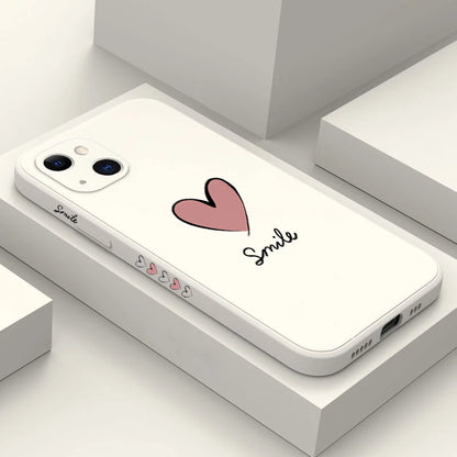 Big Red Heart Phone Case for Xiaomi Redmi Note 14 13 12 12S 11 11S 10 10S Pro Plus Redmi 10C 12C 13C 4G 5G Soft Silicone Cover