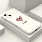 Big Red Heart Phone Case for Xiaomi Redmi Note 14 13 12 12S 11 11S 10 10S Pro Plus Redmi 10C 12C 13C 4G 5G Soft Silicone Cover