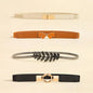 4-Piece Combination Women's Belt And Waist Chain With Dress