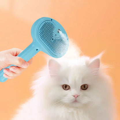 Self-cleaning Pet Hair Remove Comb Multi-Function Electric Spray Steam Brush For Cats Grooming Brushes Dog Combs Pet Supplies