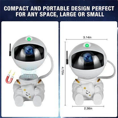 Projecteur d'étoiles Galaxy Night Light Astronaut Space Projector Starry Nebuleuse Plafonnier LED Lampe pour Chambre Maison Décorative enfants cadeau