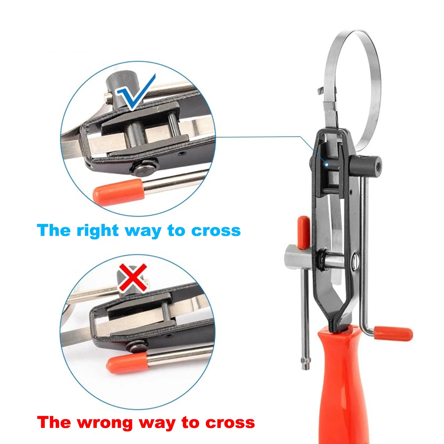 Universal ATV Auto CV Joint Clamps Banding Boot Clamp Tool,Half Shaft Boot Band,Buckle Clamps ,Crimping Pliers,Axle Clamp Tool