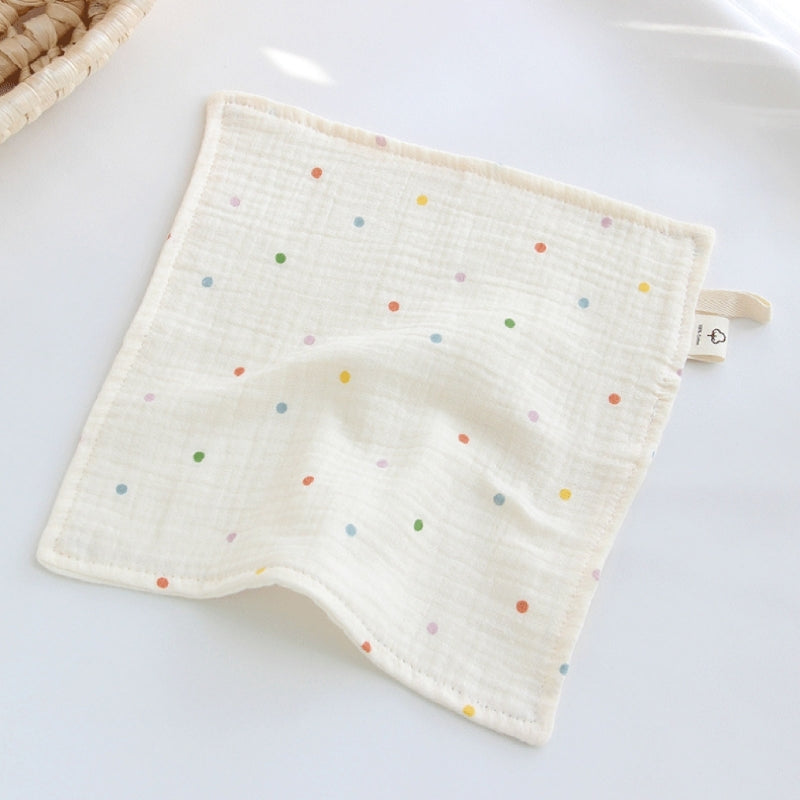 Cotton Towel Newborn Baby Items 4 Layer Muslin Baby Bibs Handkerchief Soft Saliva Towel Feeding Burp Cloths