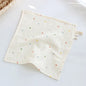 Cotton Towel Newborn Baby Items 4 Layer Muslin Baby Bibs Handkerchief Soft Saliva Towel Feeding Burp Cloths