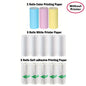 X6 Mini Pocket Sticker Printer Bluetooth Wireless Connection Portable Sticker Maker for Learning, Note, Journal, DIY, Work