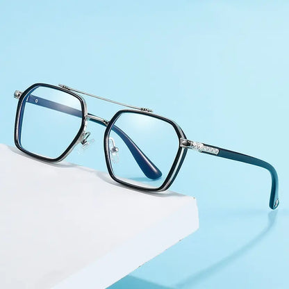 Miroir rétro à double faisceau anti-lumière bleue pour ordinateur, protection des yeux, pour la lecture et les jeux, pour hommes et femmes, 2023