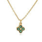 HECHENG, 18K Gold-plated CZ Stone Exquisite And Compact Flower Shaped Women's Necklace Collarbone Chain Dropshipping