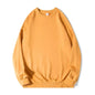 Autumn Sweatshirt Fashion Matcha Green 420g Heavy Round Neck Sweater Men's Solid Color Top Streetwear Women