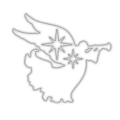 Winter Wonderland Christmas Ice Skate Snowflake Poinsettias Cutting Dies Hot Foil Scrapbooking Diary Decorate Embossing Template