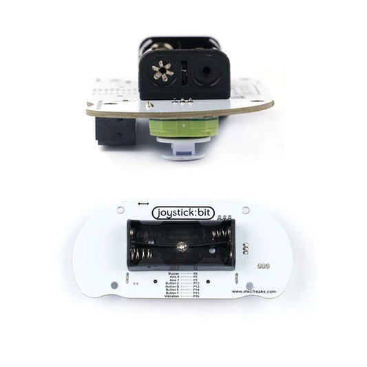 ELECFREAKS Micro:bit Joystick électronique:bit V2 Kit boîtier acrylique Jeu de société Contrôleur de jeu Microbit Console Support Makecode