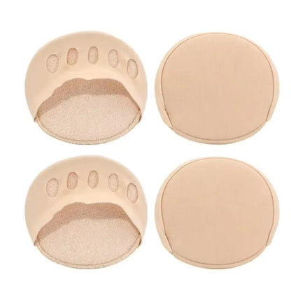 2/4pcs Five Toes Forefoot Pads for Women High Heels Half Insoles Invisible Foot Pain Care Absorbs Shock Socks Toe Pad Inserts