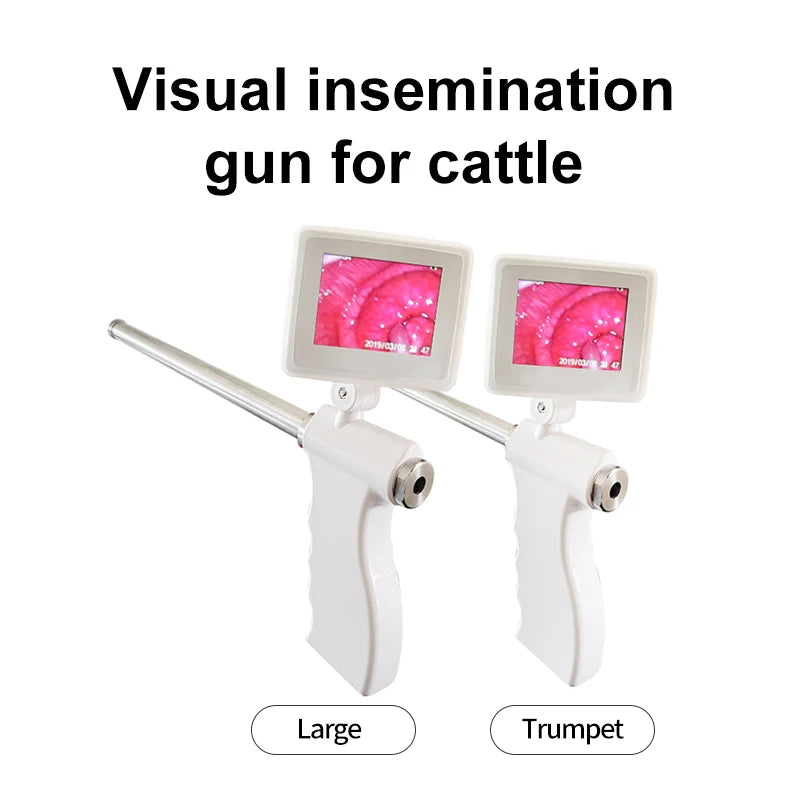 Cow Feeding Tools Cow Visual Artificial Insemination Gun Veterinary Breeding Tools Livestock Farm Endoscope Ai Insemination