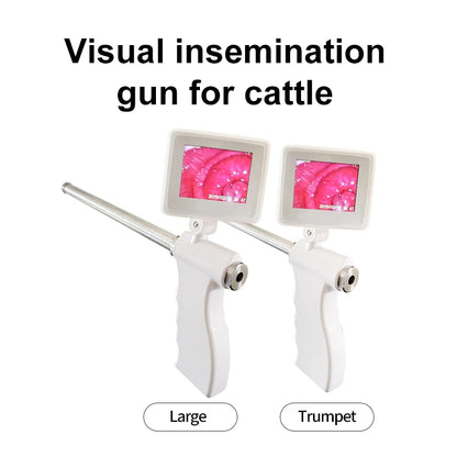 Cow Feeding Tools Cow Visual Artificial Insemination Gun Veterinary Breeding Tools Livestock Farm Endoscope Ai Insemination