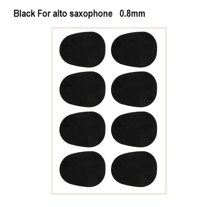 Coussinets d'embouchure pratiques et de qualité, en silicone, pour saxophone, clarinette, 0,5 mm/0,8 mm