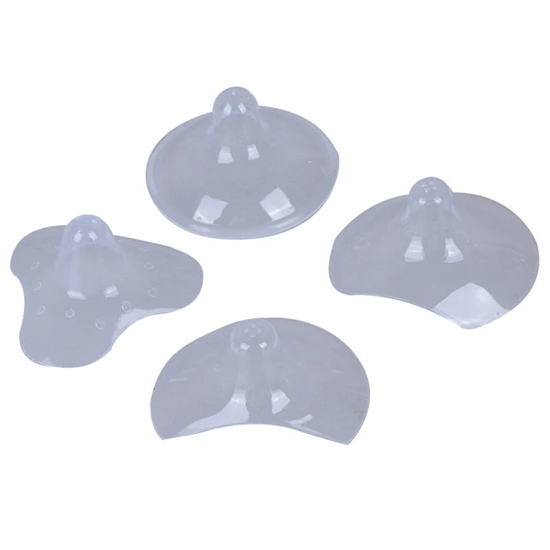 2Pcs/Lot Silicone Nipple Protectors Feeding Mothers Shields Protection Cover