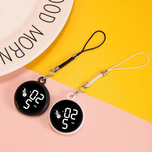 Montre LED créative à pendentif, montre électronique tactile simple pour écoliers du primaire