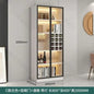 Glass Cellar Wine Cabinets Rack Showcase Storage Wall Wine Cabinet Living Room Fridge Vitrinas De Vidrio Indoor Bar Furniture